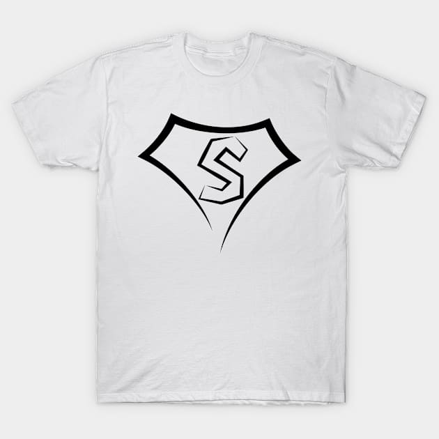 Super letter S T-Shirt by Florin Tenica